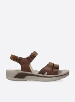 Sandalen<Wolky Acula - cognac leer cognacleer