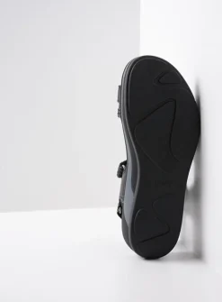 Sandalen<Wolky Acula - zwart leer zwartleer