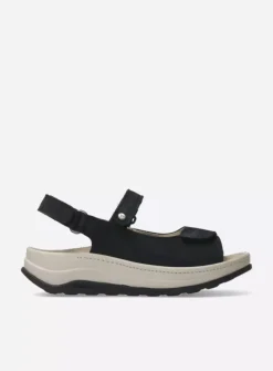 Sandalen<Wolky Adura - zwart nubuck zwartnubuck