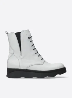 Veterlaarzen|Herfst/Winter<Wolky Akita - winterwit leer winterwitleer