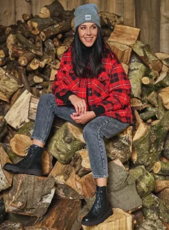 Veterlaarzen|Herfst/Winter<Wolky Akita - zwart leer zwartleer