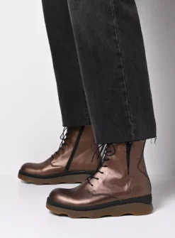 Veterlaarzen|Herfst/Winter<Wolky Akita HV - brons leer bronsleer