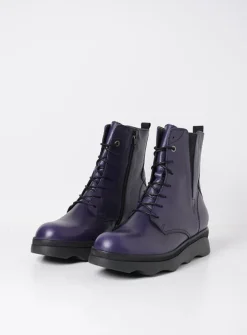 Veterlaarzen|Herfst/Winter<Wolky Akita HV - paars leer paarsleer