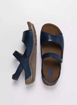 Sandalen<Wolky Alberta - denim leer denimleer