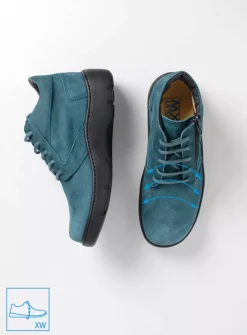 Hoge Veterschoenen|Wandelschoenen<Wolky Annemarie XW - petrol nubuck petrolnubuck