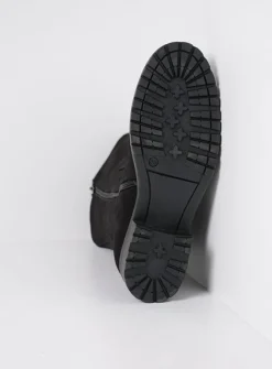 Halfhoge Laarzen|Herfst/Winter<Wolky Ansina F2F - zwart nubuck zwartnubuck