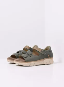 Sandalen<Wolky Blaze - saliegroen nubuck saliegroennubuck