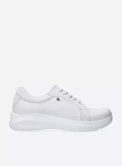 Lage Veterschoenen|Sneakers<Wolky Blitz - wit effectleer witeffectleer
