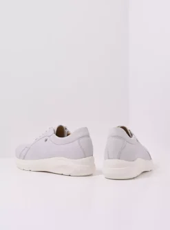 Lage Veterschoenen|Sneakers<Wolky Blitz - wit effectleer witeffectleer