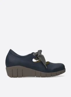 Lage Veterschoenen|Herfst/Winter<Wolky Boston - blauw zomer nubuck blauwzomernubuck