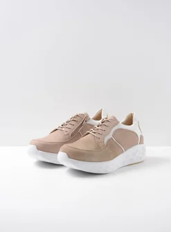 Lage Veterschoenen|Wandelschoenen<Wolky Bounce - safari nubuck safarinubuck