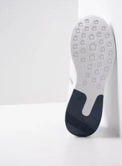 Lage Veterschoenen|Wandelschoenen<Wolky Bounce - wit/blauw leer wit/blauwleer