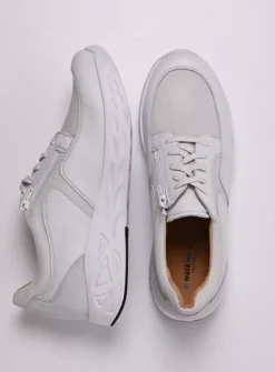 Veterschoenen Heren|Sneakers Heren<Wolky Bounce Men S2F - wit/gebroken wit combi stretch wit/gebrokenwitcombistretch