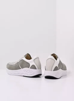 Wandelschoenen|Sneakers<Wolky Bounce S2F - grijsgroen stretchleer grijsgroenstretchleer