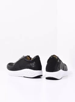 Wandelschoenen|Sneakers<Wolky Bounce S2F - zwart/wit combi stretch leer zwart/witcombistretchleer