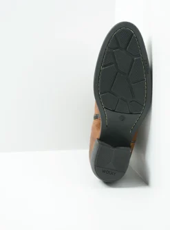 Halfhoge Laarzen|Cowboylaarzen<Wolky Caprock - cognac suede cognacsuede