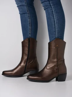 Cowboylaarzen|Herfst/Winter<Wolky Caprock HV - brons leer bronsleer