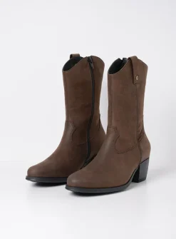 Cowboylaarzen|Herfst/Winter<Wolky Caprock HV - bruin nubuck bruinnubuck