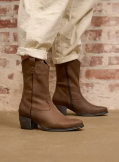 Cowboylaarzen|Herfst/Winter<Wolky Caprock HV - bruin nubuck bruinnubuck
