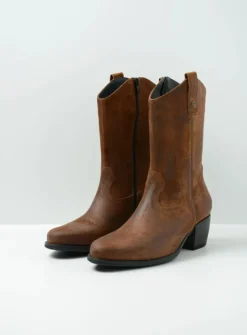 Cowboylaarzen|Herfst/Winter<Wolky Caprock HV - cognac suede cognacsuede