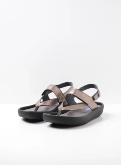 Sandalen<Wolky Cebu - brons leer bronsleer