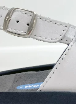 Sandalen<Wolky Cebu - wit leer witleer