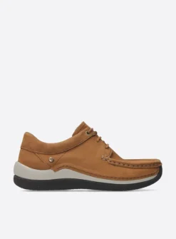 Lage Veterschoenen|Sneakers<Wolky Celebration - cognac nubuck cognacnubuck