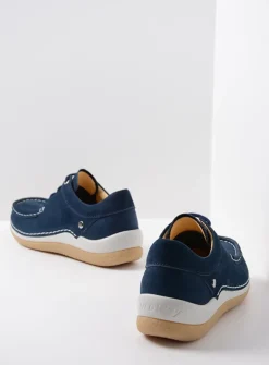 Lage Veterschoenen|Sneakers<Wolky Celebration - denim nubuck denimnubuck