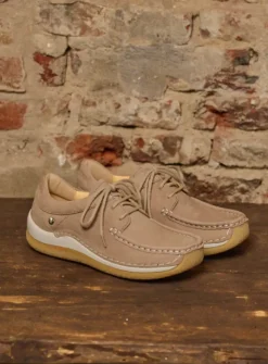Lage Veterschoenen|Sneakers<Wolky Celebration - safari nubuck safarinubuck