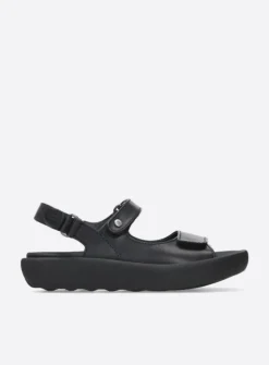 Sandalen<Wolky Celine XW - zwart leer zwartleer