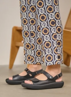 Sandalen<Wolky Celine XW - zwart leer zwartleer