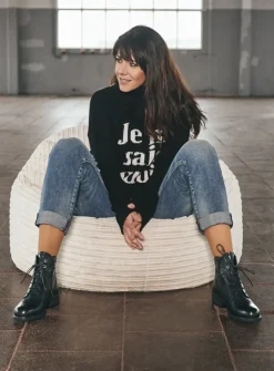 Veterlaarzen|Biker Boots<Wolky Center XW - zwart leer zwartleer