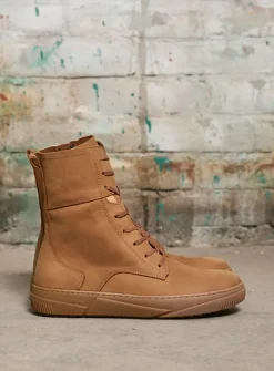 Hoge Veterschoenen|Veterlaarzen<Wolky Check - cognac nubuck cognacnubuck