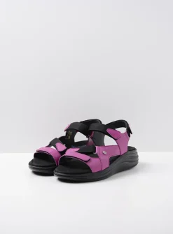 Sandalen<Wolky Cirro - fuchsia leer fuchsialeer