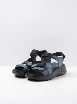 Sandalen<Wolky Cirro - jeans leer jeansleer