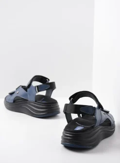 Sandalen<Wolky Cirro - jeans leer jeansleer