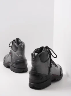 Hoge Veterschoenen|Wandelschoenen<Wolky City Tracker WP - antraciet leer antracietleer