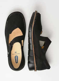 Herfst/Winter|Bandschoenen<Wolky Cordoba - zwart nubuck zwartnubuck