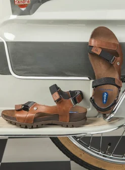 Sandalen<Wolky Cradle - cognac leer cognacleer
