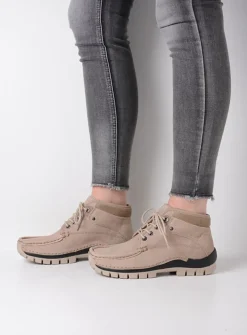 Hoge Veterschoenen|Herfst/Winter<Wolky Cross - safari nubuck safarinubuck