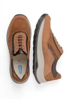 Lage Veterschoenen|Sneakers<Wolky Cupar - cognac combi leer cognaccombileer