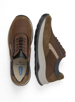 Lage Veterschoenen|Wandelschoenen<Wolky Cupar - taupe combi leer taupecombileer
