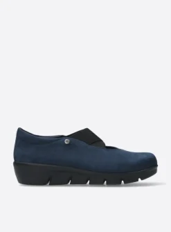 Instappers|Herfst/Winter<Wolky Cursa - blauw nubuck blauwnubuck