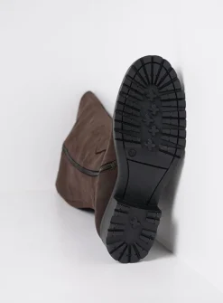 Lange Laarzen|Herfst/Winter<Wolky Curtina F2F - bruin nubuck bruinnubuck