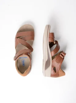 Sandalen<Wolky Desh - cognac leer cognacleer