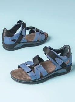 Sandalen<Wolky Desh - jeans leer jeansleer