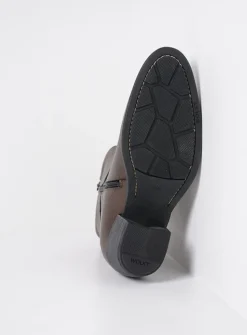 Halfhoge Laarzen|Cowboylaarzen<Wolky Dexter - brons leer bronsleer