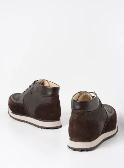 Hoge Veterschoenen|Wandelschoenen<Wolky e-Boot - asfalt combi leer asfaltcombileer