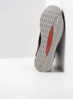 Hoge Veterschoenen|Wandelschoenen<Wolky e-Boot - zwart combi leer zwartcombileer