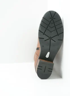 Halfhoge Laarzen|Herfst/Winter<Wolky Edmonton - cognac leer cognacleer